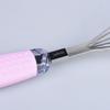 Herramientas para hornear Batidora manual Yangchen batidora de crema varilla para batir con mango de silicona rosa antideslizante