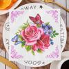 Servilleta de Fiesta Transfronteriza Flor y Hierba Cumpleaños Patrón Característico Toalla de Papel Impresa con Mariposas Fabricantes Venta Directa al Mayoreo