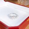 Anillo de perla de agua dulce texturizado de plata de ley 925 para mujer, estilo nicho frío, elegante, ligero y lujoso.