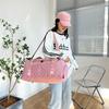 Bolsa de equipaje de moda Lingge Ligera Simple para Deportes Fitness Gran Capacidad Multifunción Portátil Cruzada Bolsa de Viaje