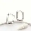 Preserva a Cor, Simples e Versátil, Brincos Retangulares Arredondados, Brincos, Brincos DIY, Acessórios e Materiais Básicos