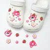 Buraco sapatos acessórios de alta qualidade ervilhas sapatos sapatos flor decorativo fivela diy acessórios jóias chinelos fivela removível sapato fivela