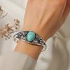 Pulsera elástica de ojo de caballo de resina con incrustaciones retro personalizada de venta caliente transfronteriza, pulsera simple de moda, joyería de tendencia