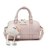 Bolso Boston de Viajero de Moda de Verano para Mujer 2025 Nuevo Versátil Ligero de Alta Gama Bolso de Hombro Cruzado