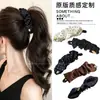 Pinza para el pelo de plátano con lunares estilo coreano para mujer, versátil y simple, nuevo modelo 2026, moderno y elegante, pinza para el pelo de alto valor estético