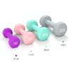 Dumbbell de cor para exercício de salto para mulheres, dumbbell para fitness, dumbbell fosco, equipamento de fitness masculino, uma geração de cabelo