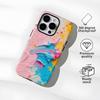 Popular en Tiktok Estilo Artístico Colorido Pintura al Óleo Funda de Teléfono de Doble Capa de Alta Gama para iPhone 15 para Apple 18Promax