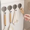 Gancho Magnético para Lateral de Geladeira, Suporte para Armazenamento de Espátulas e Colheres de Cozinha, Gancho Magnético de Parede Sem Furos para Chaves de Porta