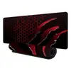 Mouse Pad Extra Grande E-Sports Colmeia Mapa de Calor Pad de Mesa Jogo Escritório Antiderrapante Venda Direta da Fábrica Mouse Pad
