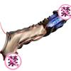Nuevo Condón Diente de Lobo de Cristal, Condón para Pene Vibrador Extendido y Engrosado, Juguetes Sexuales para Adultos para Hombre al Por Mayor