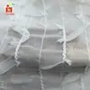 Novo Vestido de Chiffon Bordado Top Halter Roupa Íntima Tecido Bordado Gancho de Ponto Tecido Bordado