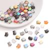 10 cuentas mágicas de cristal de 8 mm con forma de cabeza de gato, hechas a mano, para pulseras, collares, accesorios, cuentas sueltas