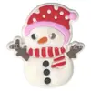 Diapositivas para zapatos de decoración navideña, árbol de Navidad, Papá Noel, muñeco de nieve, caucho blando de PVC, nuevos accesorios navideños