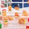 Micro Paisagem Criativa Fofa Boneco de Pão de Gengibre de Natal Casa de Bonecas Cena de Neve Artesanato DIY de Resina Mini Carros Enfeites