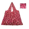Bolsa de Compras Plegable, Nueva de Gran Capacidad, Bolsa Plegable Ecológica en Stock, Bolsa de Tote de Almacenamiento Plegable Portátil Impresa Creativa