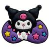 Sanrio Acessórios Crocs Conjunto de Fivelas de Sapato Desenho Animado Kt Cat Cola Macia Removível Flor de Sapato Acessórios de Decoração DIY