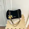 Bolso bandolera retro color Maillard de gran capacidad para mujer, súper popular, versátil, bolso de hombro, moda, para el trabajo, bolso cruzado