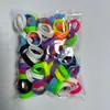 Anillo Antideslizante de Silicona para Cañas de Pescar, Anillo Antideslizante para Mango de Caña de Pescar, Cubierta Antideslizante de Silicona Anticaída para Mango