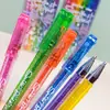 Comercio Exterior Cs-1028 Bolígrafo de Gel Brillante Estudiante DIY Creativo Bolígrafo de Seis Colores con Purpurina Arte Dibujo Póster Bolígrafo para Diario