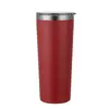 Comércio exterior 22oz camada dupla vácuo copo de carro 22oz copo bully de gelo novo 304 aço inoxidável copo térmico de carro presente