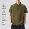 Nueva Camisa Polo Bordada de Manga Corta para Hombre Verano 2026