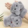 Nuevos Guantes de Felpa 2025 Gato de Dibujos Animados Lindos de Media Dedos con Tapa Plegable Cálidos Engrosados Guantes de Teclado para Estudiantes Invierno para Mujer