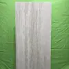Baldosas de travertino texturizado romano vintage 600x1200 para patio exterior, lobby de hotel, casa de huéspedes, azulejos de pared interior