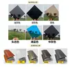 Placa de Resistencia de Aleación de Aluminio para PC Refugio de Lluvia para Instalación Exterior en Ventanas de Balcón, Aleros de Villa y Toldo Parasol para el Hogar