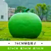 Esculturas de Frutas e Vegetais de Simulação para Exterior Fibra de Vidro Jardim Gramado Paisagem Modelos de Repolho Milho Pimenta Ornamentos Grandes