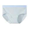 Nova cueca feminina de algodão com cintura em estilo esportivo simples e degradê sem costura, calcinhas respiráveis para mulheres, atacado