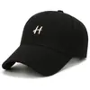Nuevo Sombrero de Copa Duro Etiqueta H para Hombres y Mujeres, Estilo Coreano Versátil y Casual Estilo Japonés Gorra de Béisbol de Copa Profunda Hot en Amazon