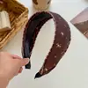Scrunchie Floral Renda Maillard Retrô Flor de Cabelo para Coque de Menina Acessórios de Cabelo Presilha de Cabelo Coração Adereço de Cabeça