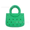 Bolsa de Playa de Eva en Stock, Bolsa Perforada, Tote de Almacenamiento para Viaje, Cesta Moldeada por Inyección, Bolsa Portátil de Eva Perforada Rayo