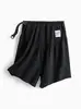 Shorts de maternidad para verano, finos, de cintura alta, que soportan el vientre, no restrictivos, pantalones de pierna ancha, pantalones deportivos básicos versátiles casuales