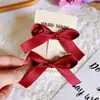 Clip de Pelo de Lazo de Cinta para Niños de Corea del Sur Niña Dulce Accesorios para el Cabello de Ballet Clip para el Cabello Nuevo Par de Clips de Cinta Mujer