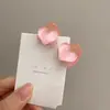 Exquisito Nuevo Clip Pequeño para Cola de Caballo en la Parte Posterior de la Cabeza, Clip de Corazón de Durazno, Pinza para el Cabello de Princesa para Mujer, Pinza Exquisita para Flequillo de Celebridad de Internet