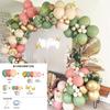 Conjunto de Balões Transfronteiriço Combinação Decoração de Festa de Aniversário Arco Corrente de Balões Arranjo de Casamento Balão Atacado