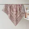 Bufanda Cuadrada de Seda y Lana de Lujo de Nuevo Estilo Otoño e Invierno 2026 para Mujer, Cálida, Suave, Apta para la Piel, a Prueba de Frío