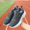 Zapatos de hombre talla grande para otoño, zapatillas deportivas de malla transpirable, zapatillas de correr antideslizantes de suela gruesa, zapatos casuales ligeros de suela blanda, zapatos de viaje