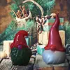 Poppy Molde de Resina de Cristal DIY Papá Noel de Barba Grande Decoración de Mesa Molde de Silicona Venta al por Mayor en Stock