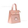 Nueva Bolsa de Comida Simple y Portátil de Moda para el Trabajo, Bolsa para el Almuerzo, Bolsa para Lonchera de Estudiante, Bolsa Portátil con Aislamiento de Papel de Aluminio