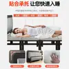 Cama Plegable Modelo Nuevo 2026 de Alemania para Uso Doméstico, Cama Doble Simple de Hierro para Apartamentos de Alquiler, Moderna y Sencilla