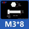 Varilla de Extensión para Tornillo M3M4M5M6M8M10M12 Plástico de Nylon Aislante Retardante de Llama Exterior Hexagonal
