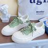 Manejar zapatos blancos básicos pequeños zapatos de lona estilo universitario combinan con todo no pies acalorados moda ligera zapatos de mujer