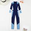 Traje de baño de una pieza para mujer Amazon traje de buceo ajustado pantalones de manga larga talla grande transpirable traje de medusa traje deportivo de carreras mujer