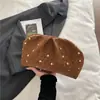 Nova Bolsa Popular de Outono Tendência Contas Plissada Bolinho Nuvem Versátil Elegante Clutch Plissado Bolsa de Festa