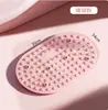 Esterilla de Acupresión con Gel Suave Líquido, Sólida, para Trotar Ultra Lento, Masaje de Pies, Uso en Interiores, Superficie Ampliada para Apoyar los Pies, Pisada para Estimular Meridianos, Esterilla de Presión para Dedos del Pie