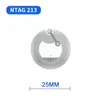Adesivo de chip NFC etiqueta RFID chip NTAG213/215 etiqueta eletrônica de indução adesivo de batida para celular