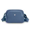 Bolso ligero para mujer con múltiples compartimentos, bolso casual de lona, bolso de hombro para mujer para el día a día, bolsa de maquillaje de gran capacidad, bolso cruzado para mujer