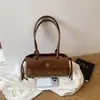 Bolso pequeño para mujer con patrón de rombos estilo Chanel, nuevo y moderno 2026, bolso baguette retro sofisticado, bolso de mano, bolso de hombro, bolso tote